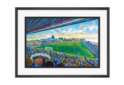 Edgeley Park Stadium Fine Art Print - Stockport County FC